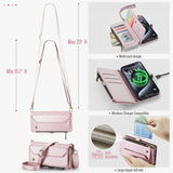 CaseMe iPhone 16 Pro Fodral C36 Series Rosa