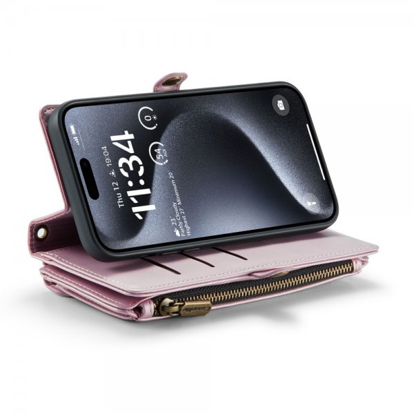 CaseMe iPhone 16 Pro Fodral C36 Series Rosa