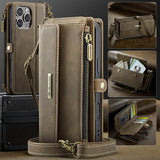 CaseMe iPhone 16 Pro Fodral C39 Series Brun