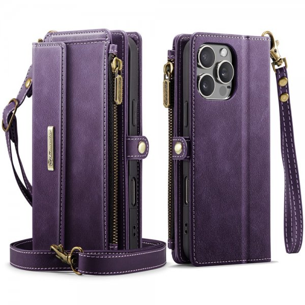CaseMe iPhone 16 Pro Fodral C39 Series Lila