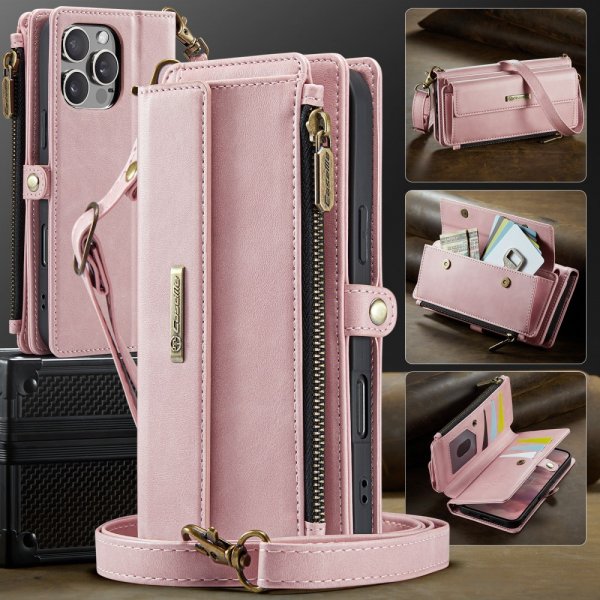 CaseMe iPhone 16 Pro Fodral C39 Series Rosa