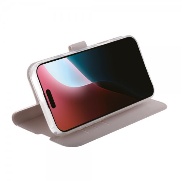 Vivanco iPhone 16 Pro Fodral Classic Wallet Greige