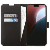 Vivanco iPhone 16 Pro Fodral Classic Wallet Svart