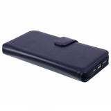 Nordic Covers iPhone 16 Pro Fodral Essential Leather Heron Blue