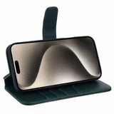 Nordic Covers iPhone 16 Pro Fodral Essential Leather Juniper Green