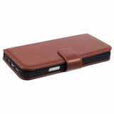 Nordic Covers iPhone 16 Pro Fodral Essential Leather Maple Brown