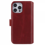 Nordic Covers iPhone 16 Pro Fodral Essential Leather Poppy Red