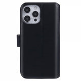 Nordic Covers iPhone 16 Pro Fodral Essential Leather Raven Black