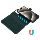 Nordic Covers iPhone 16 Pro Fodral MagLeather Juniper Green