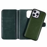 Nordic Covers iPhone 16 Pro Fodral MagLeather Juniper Green