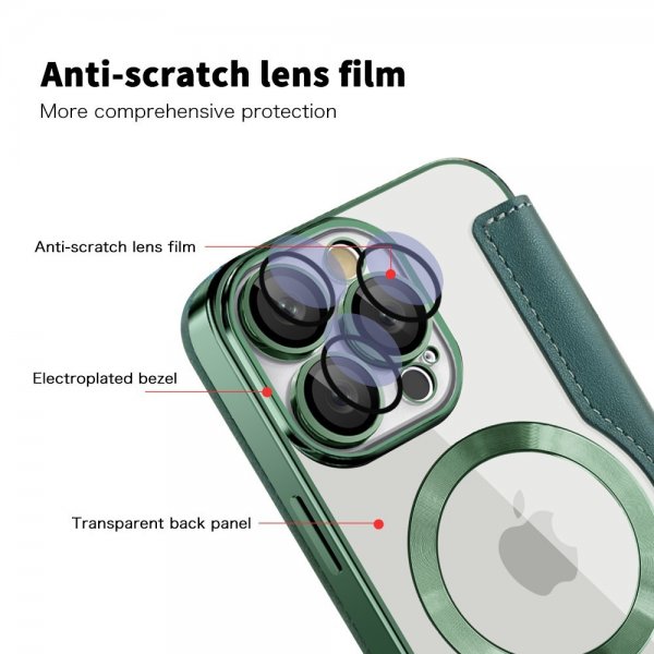 iPhone 16 Pro Fodral MagSafe Grön