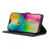 Lc.Imeeke iPhone 16 Pro Fodral med Kortfack Stativfunktion Svart