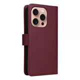 Betopnice iPhone 16 Pro Fodral med Löstagbart Skal 005 Röd