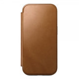 Nomad iPhone 16 Pro Fodral Modern Leather Folio English Tan
