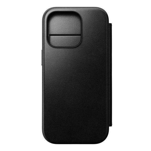 Nomad iPhone 16 Pro Fodral Modern Leather Folio Horween Svart