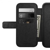 Nomad iPhone 16 Pro Fodral Modern Leather Folio Svart