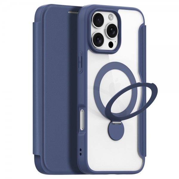 Dux Ducis iPhone 16 Pro Fodral Skin X Pro Series Kickstand MagSafe Blå