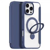 Dux Ducis iPhone 16 Pro Fodral Skin X Pro Series Kickstand MagSafe Blå