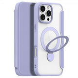 Dux Ducis iPhone 16 Pro Fodral Skin X Pro Series Kickstand MagSafe Lila