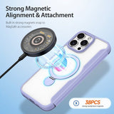 Dux Ducis iPhone 16 Pro Fodral Skin X Pro Series Kickstand MagSafe Lila
