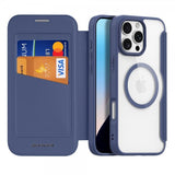 Dux Ducis iPhone 16 Pro Fodral Skin X Pro Series MagSafe Blå