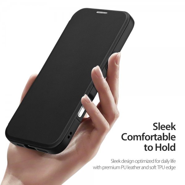 Dux Ducis iPhone 16 Pro Fodral Skin X Pro Series MagSafe Svart