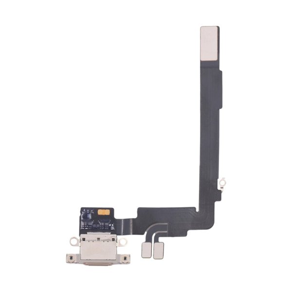 iPhone 16 Pro Laddningskontakt Flexkabel Original - Guld