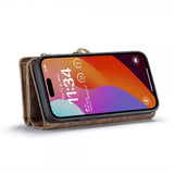 CaseMe iPhone 16 Pro Max Fodral 008 Series Löstagbart Skal Brun