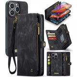 CaseMe iPhone 16 Pro Max Fodral 008 Series Löstagbart Skal Svart