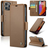 CaseMe iPhone 16 Pro Max Fodral 023 Series Brun