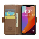 CaseMe iPhone 16 Pro Max Fodral 023 Series Brun