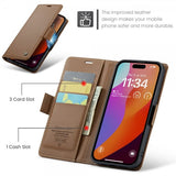 CaseMe iPhone 16 Pro Max Fodral 023 Series Brun
