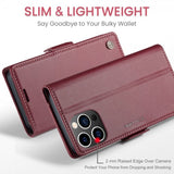 CaseMe iPhone 16 Pro Max Fodral 023 Series Röd