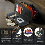 CaseMe iPhone 16 Pro Max Fodral C30 Series Svart