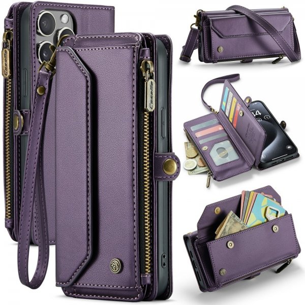 CaseMe iPhone 16 Pro Max Fodral C36 Series Lila