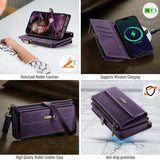 CaseMe iPhone 16 Pro Max Fodral C39 Series Lila