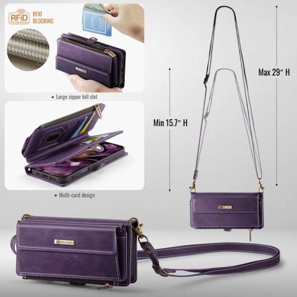 CaseMe iPhone 16 Pro Max Fodral C39 Series Lila