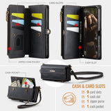 CaseMe iPhone 16 Pro Max Fodral C39 Series Svart