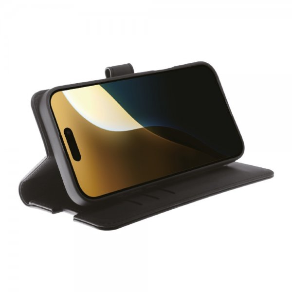 Vivanco iPhone 16 Pro Max Fodral Classic Wallet Svart