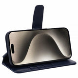 Nordic Covers iPhone 16 Pro Max Fodral Essential Leather Heron Blue