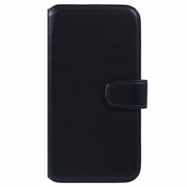 Nordic Covers iPhone 16 Pro Max Fodral Essential Leather Raven Black