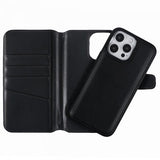 Nordic Covers iPhone 16 Pro Max Fodral MagLeather Raven Black
