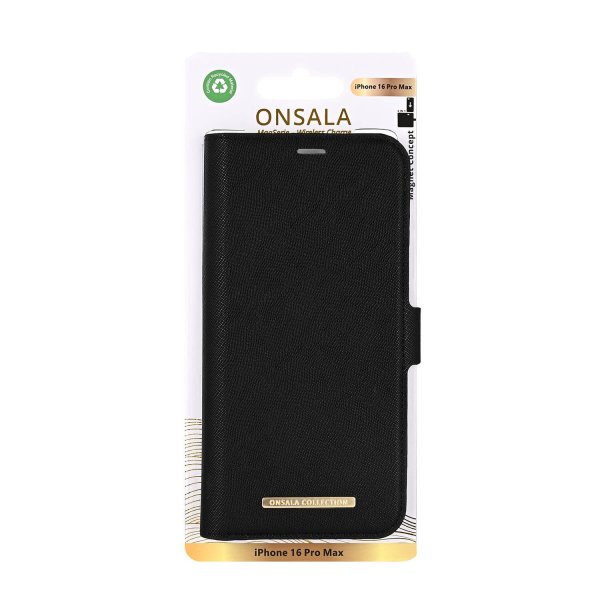 Onsala iPhone 16 Pro Max Fodral MagSeries Löstagbart Skal Svart