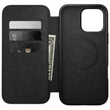 Nomad iPhone 16 Pro Max Fodral Modern Leather Folio Brun