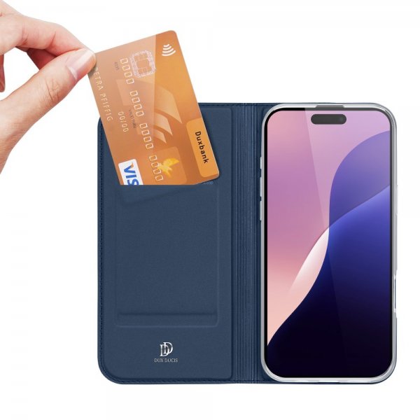 Dux Ducis iPhone 16 Pro Max Fodral Skin Pro Series Blå