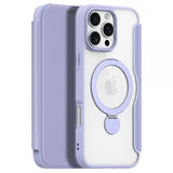 Dux Ducis iPhone 16 Pro Max Fodral Skin X Pro Series Kickstand MagSafe Lila