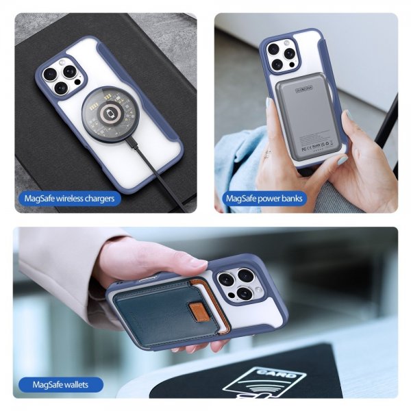 Dux Ducis iPhone 16 Pro Max Fodral Skin X Pro Series MagSafe Blå