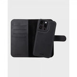holdit iPhone 16 Pro Max Fodral Wallet Case Magnet Plus Svart