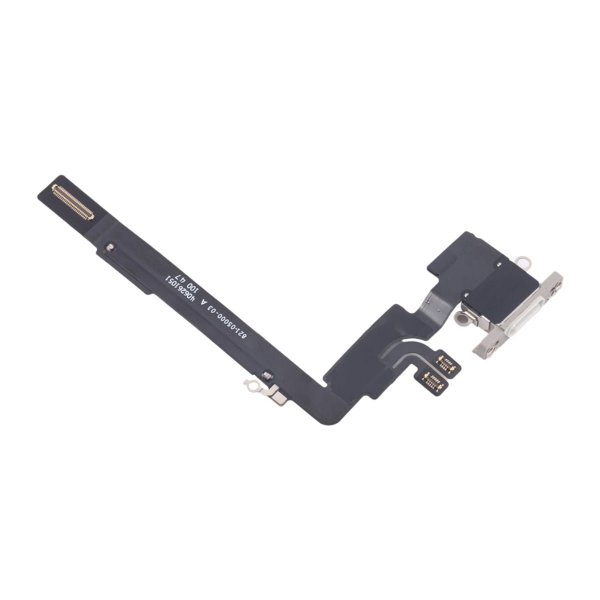 iPhone 16 Pro Max Laddningskontakt Flexkabel Original - Vit