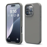 Rvelon iPhone 16 Pro Max Skal Silikon Grå
